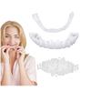 Simulation Tooth Cover Set - Upper & Lower Guards + 2 Dental Waxes for Natural Smile Enhancement, Food-Safe Wear