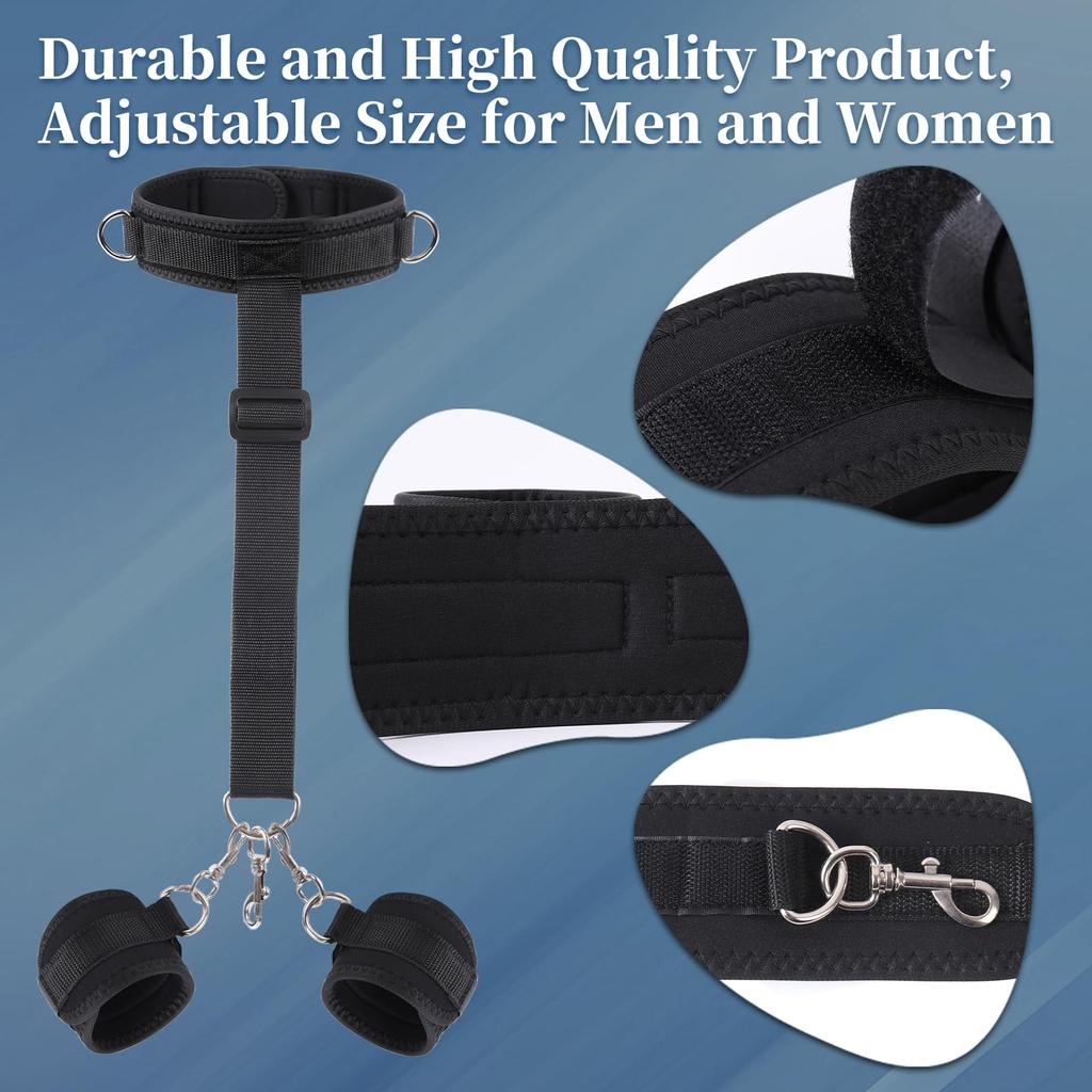 Anal Hook Set  Sex Bondage Adjustable Behind Back Restraints Bondage Sex Toys for Couples Adult SM Game Sex Restraints