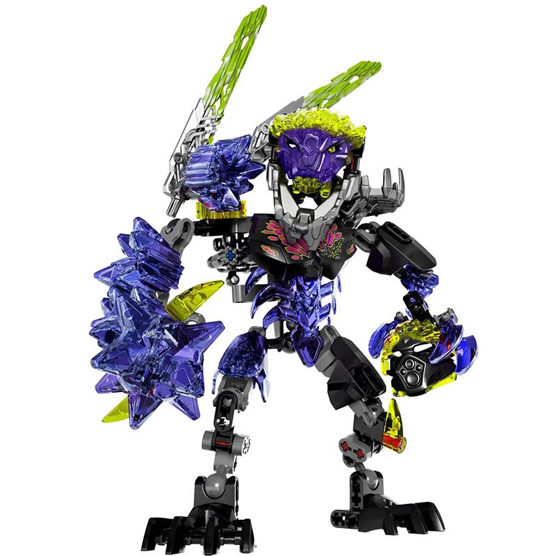 Neue Bionicle Kreatur Meister der Goldenen Maske Bausteine Feuer Uniter Tahu Kombinierter Roboter Mech Steine Spielzeug Für Jungen Geschenke