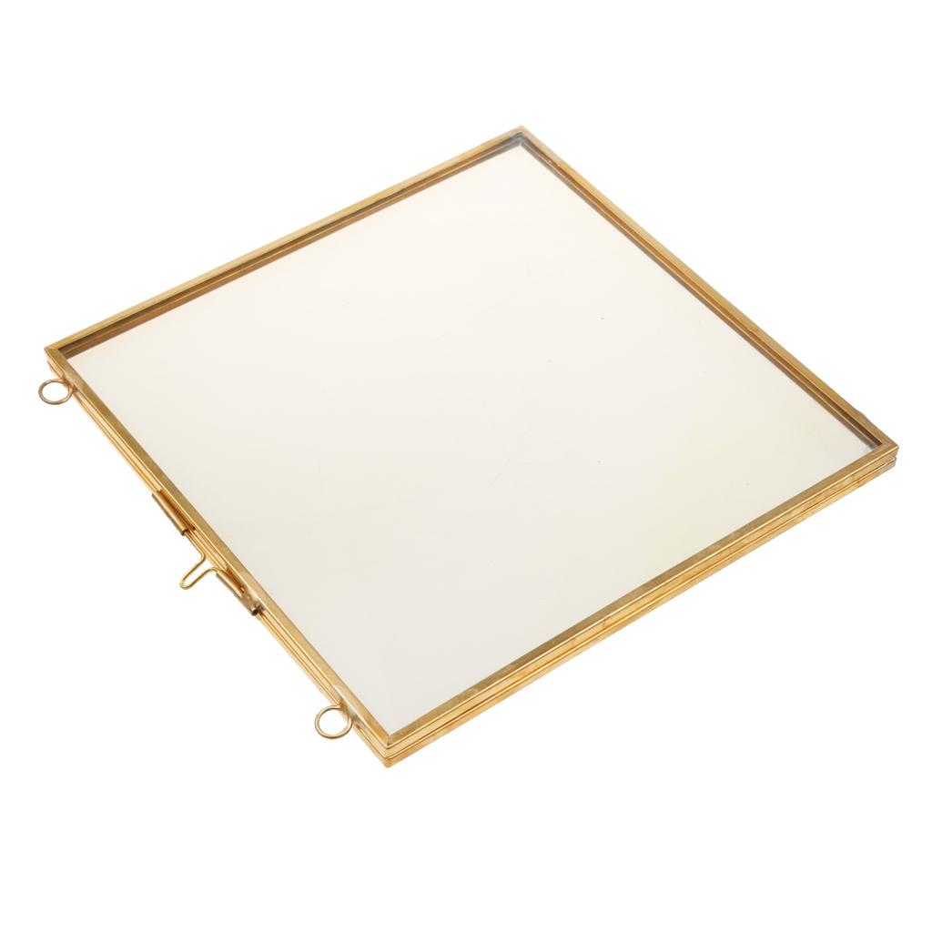 Glas Metall Portrait Foto Rahmen Antiker Hängender Bilderrahmen zur Dekoration von Zuhause und für Geschenkanlässe