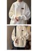 Men's American-Style Sweater - Autumn/Winter Warm Loose Knit Pullover