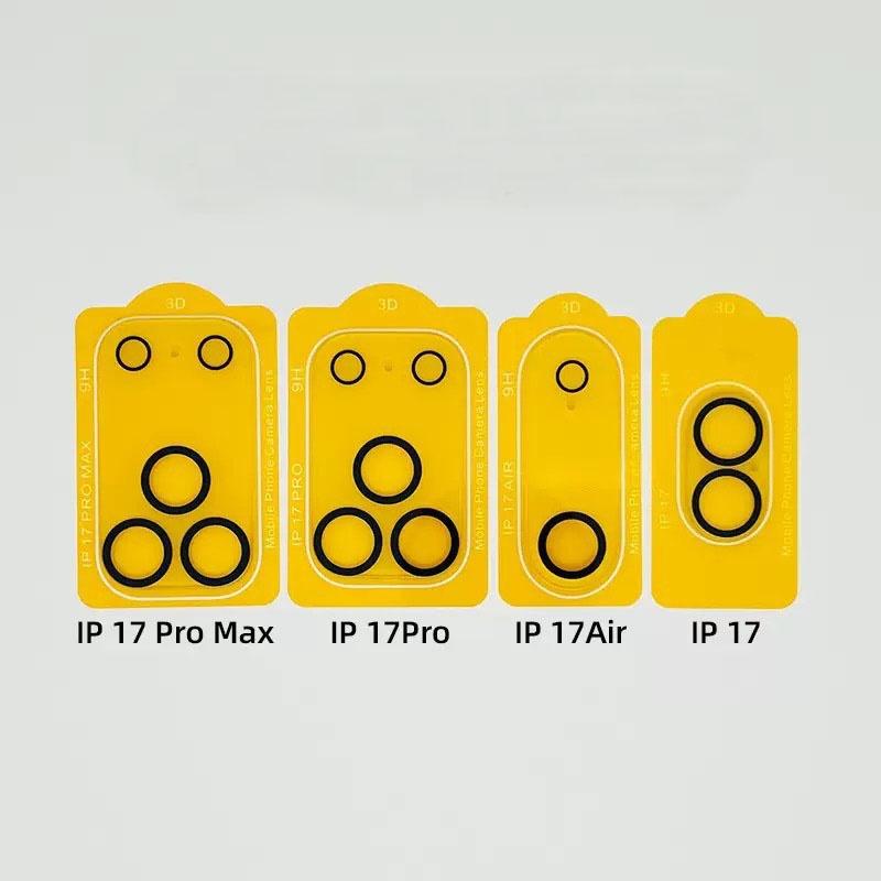 2 PCS For Apple iPhone 17 Air Pro Max 3D Camera Lens Screen Protectors For Apple IPhone17 17promax 17Air Scratch-proof Protective Film