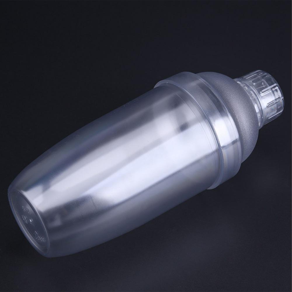 Con Segni Shaker per Cocktail Bicchiere da Bar in Plastica Facile da Pulire Recipiente per Shakerare Preparazione Tè alla Frutta