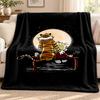 Calvin and Hobbes blanket Flannel Blanket Soft Cozy Plush Throw for Sofa Bed Lightweight Home Decoration Outdoor camping
