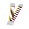 LogiLink CP001- Power Cable Internal, Internal 5.25" M - 2x5.25" F 0.20 M