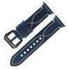 Apple Strap Apple Iwatch7 SE 6 5 4 Genuine Leather First Layer Stainless Steel Pin Buckle Leather Strap Men