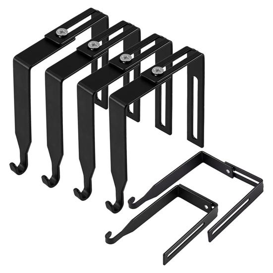 2/4/6/8/10Pcs Adjustable Outdoor Light String Hooks Rustproof Strong Load-bearing String Light Hanger Hooks Cable Cord Holders