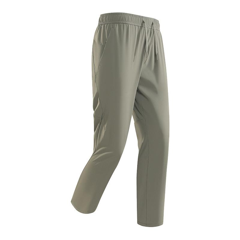 Ice Sensation Tech Mens Athletic Trousers With Breathable Fabric For Summer Active Wear