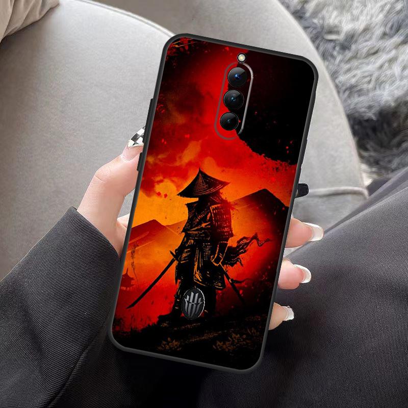 Anime Japanese Samurai Case For ZTE Nubia Red Magic 10S 10 Air 8 8S 9 9S 11 Pro Plus 5G 6R 7 6 7S 6S Pro Back Cover