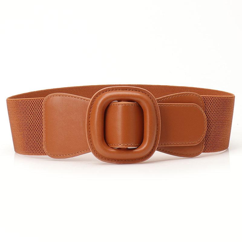 Fashionable and Versatile Waist-encapsulated Decorative Dresses, Blazer, Waist-hugging Women's Belt, Fashionable Wide Belt, Women