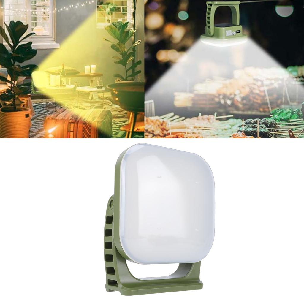 Solar Camping Light 1300LM 3 Color Temperatures IP65 Water Proof 12000mAh Power Bank Hangable Magnetic LED Camping Lamp