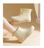 2024 Women's Fashionable Non-Slip Waterproof Rain Boots - Short Tube