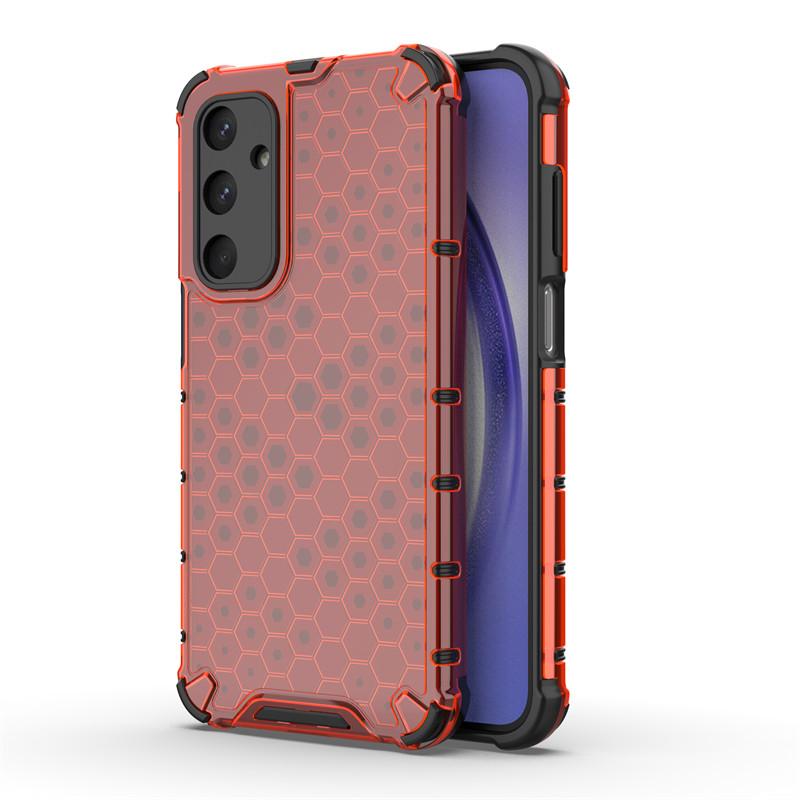 

For Samsung Galaxy M35 Case Samsung Galaxy M35 5G Cover Armor PC Shockproof Silicone Phone Back Cover For Samsung Galaxy M35 5G For Galaxy M35 5G красный