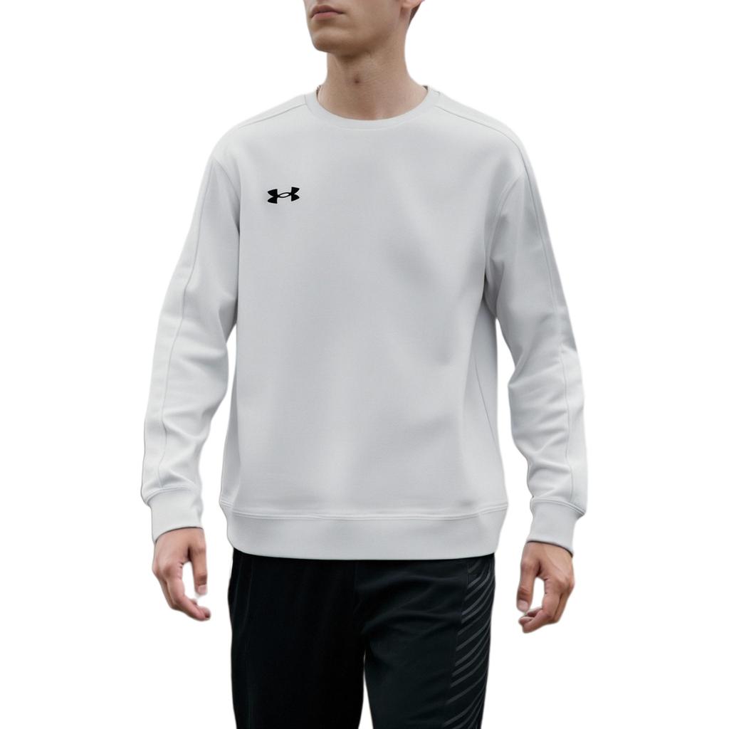 Under Armour Sweatshirts Men's White Crew Neck Moderate Regular 24600304-100