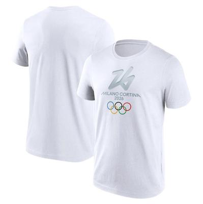 Milano Cortina 2026 Olympics Primary Logo Graphic Tshirt Unisex T-Shirt