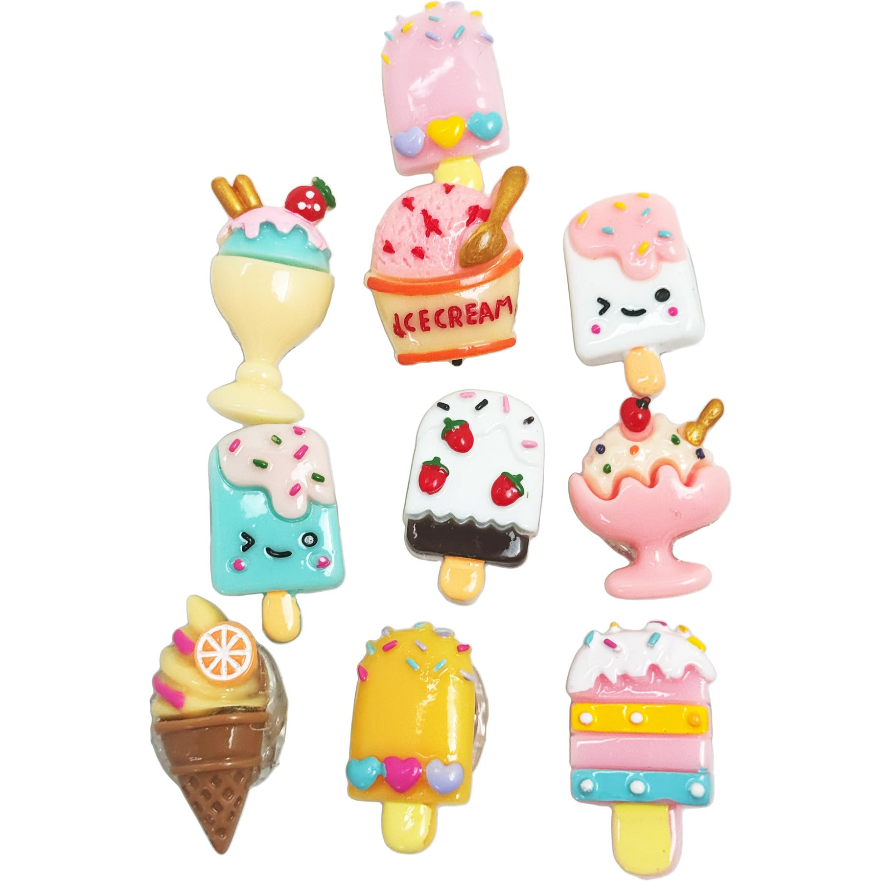 

Сюрприз Капсула 48мм Капсула со Светящимися Кольцами Светящиеся Ледяные Игрушки, Гачапон, [10 Колец]