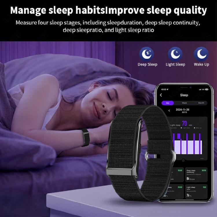 Comfortable Silicone Activity Trackers with Sleep Pattern Recognition & Exercise Data Recording Sleep Quality Monitors