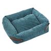Cat Bed Comfortable Warm Velvet Multifunction Soft Pet Cushion Bed with Handle for Small Pets Dogs
