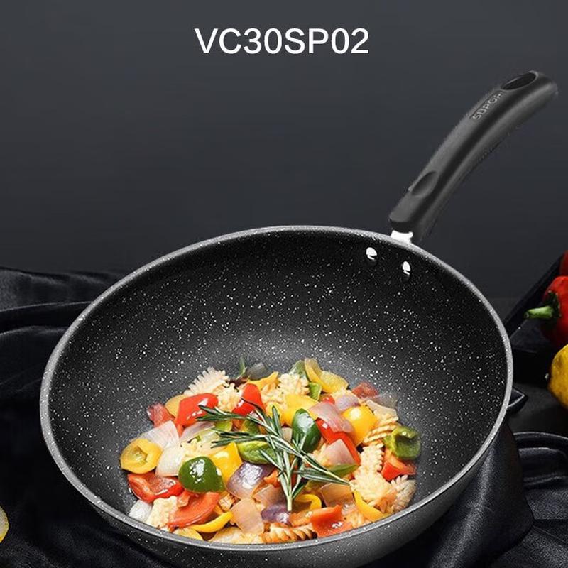 SUPOR 30cm Maifan Stone Non-Stick Wok
