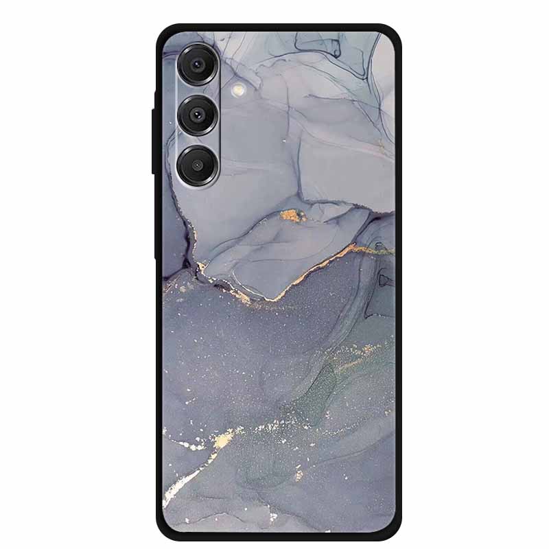 For Samsung Galaxy A14 A15 A16 5G Case Marble Soft TPU Phone Back Cover For Samsung A14 A15 4G Shockproof Silicone Painted Coque