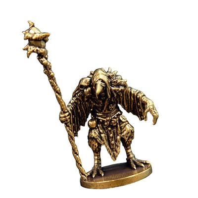 Art Craft Brass Wizard Statue Unique Figurine For Festival Decorations And Gifts