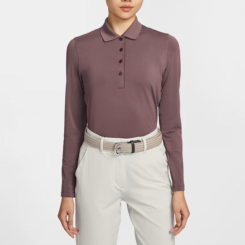 Nike Golf Club Dri-Fit Quick-Dry Sun Protection Pullover Long Sleeve Golf Shirt Women Tops IH0504-502