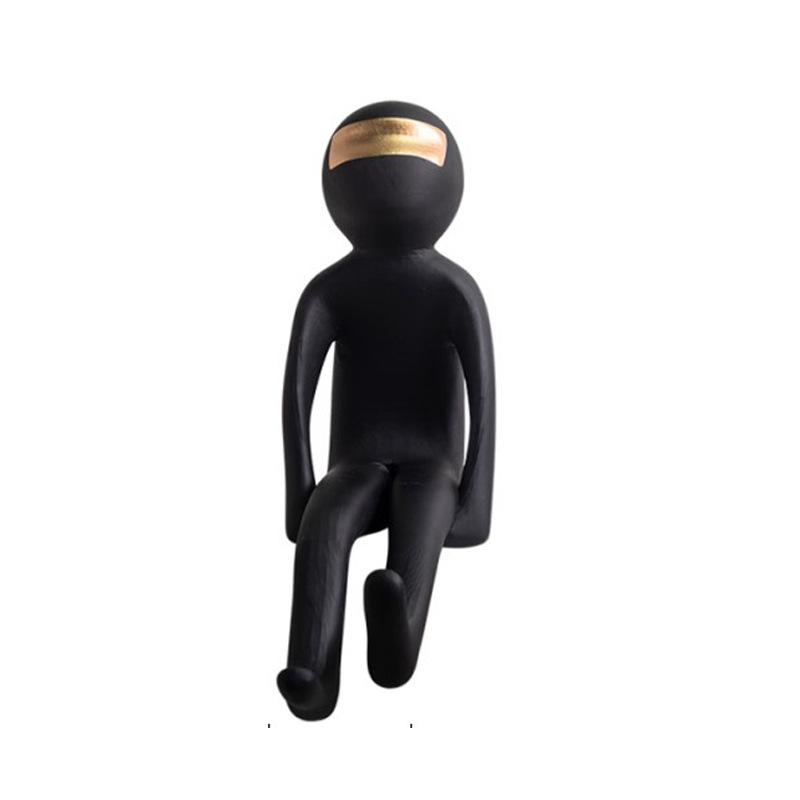 

Современные простые скульптуры персонажей мультфильмов, украшения, мягкие украшения, офисные продажи, домашняя художественная модель, комната, свет, роскошная мебель