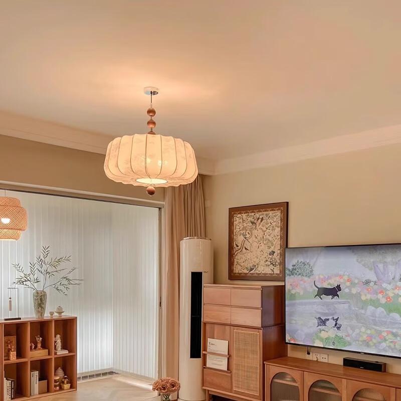 French Vintage Chestnut Chandelier