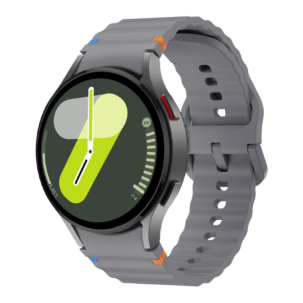 Straps for Samsung Galaxy Watch 7/FE/5 Pro/4/6/6 Classic 44mm 40mm 45mm Silicone Sport Belt Bracelet Correa Galaxy Watch 7 Band