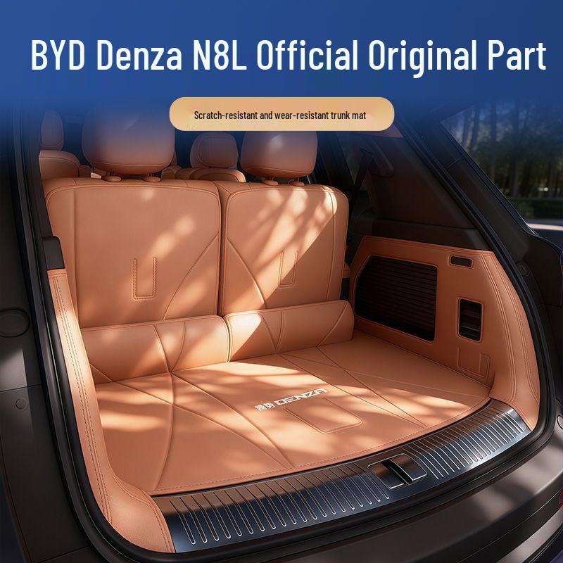 BYD N8L Trunk Mat: Special Surround Tail Box Protection, Anti-dirty Interior Mat