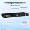 Ruijie RG-ES126GS-E 24-Port Gigabit Non-Managed Switch