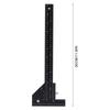 Aluminum Alloy T Ruler Woodworking T Ruler Woodworking Aluminum Alloy Wood Scriber Measure Scribing Ruler Measure Scribing Ruler