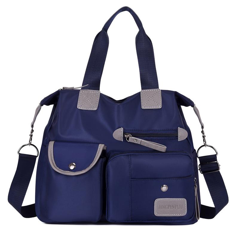 Geantă de mână nouă pentru femei, capacitate mare, pânză Oxford, nailon, modă, de umăr, crossbody