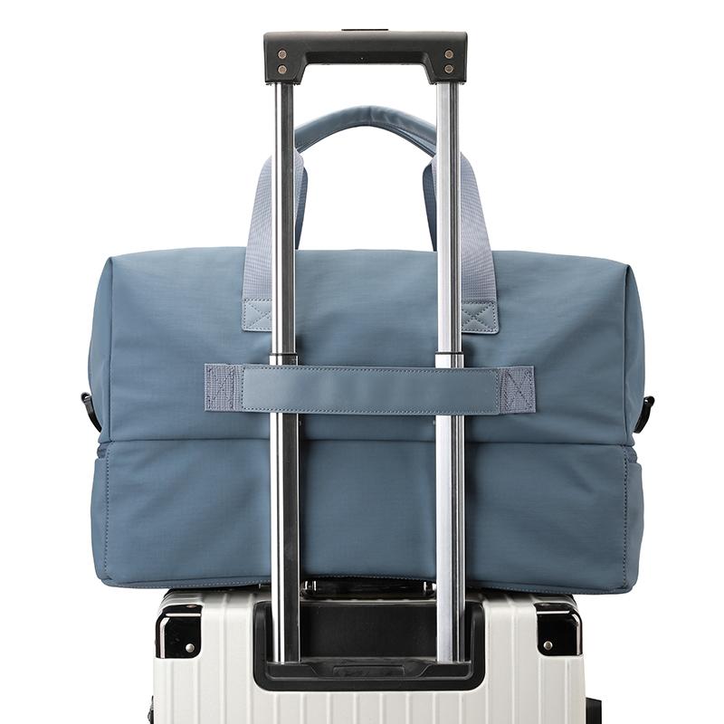 Borsa da Viaggio Portatile da Uomo a Grande Capacità a Spalla e a Tracolla