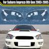 Car Headlight Cover Lens Shell Headlamp Transparent Lampshade Auto Light Lamp Case For Subaru Impreza 8th Gen 2003 2004 2005