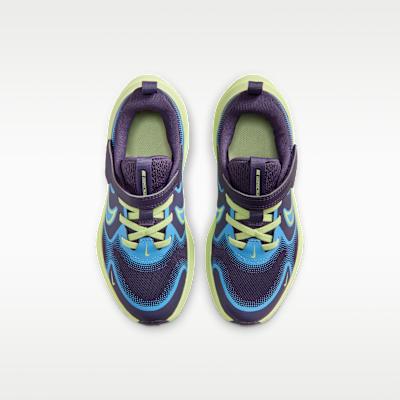 Nike Cosmic Runner Dark Raisin University Blue Lime (PS)