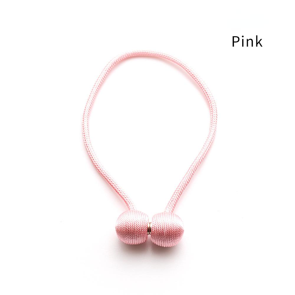 1Pc Magnetic Curtain Tieback High Quality Holder Hook Buckle Clip Curtain Tieback Polyester Decorative Home Accessorie WBL