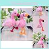Adorable Flamingo Plush Toy Keychain Soft Fluffy Doll For Kids And Collectors