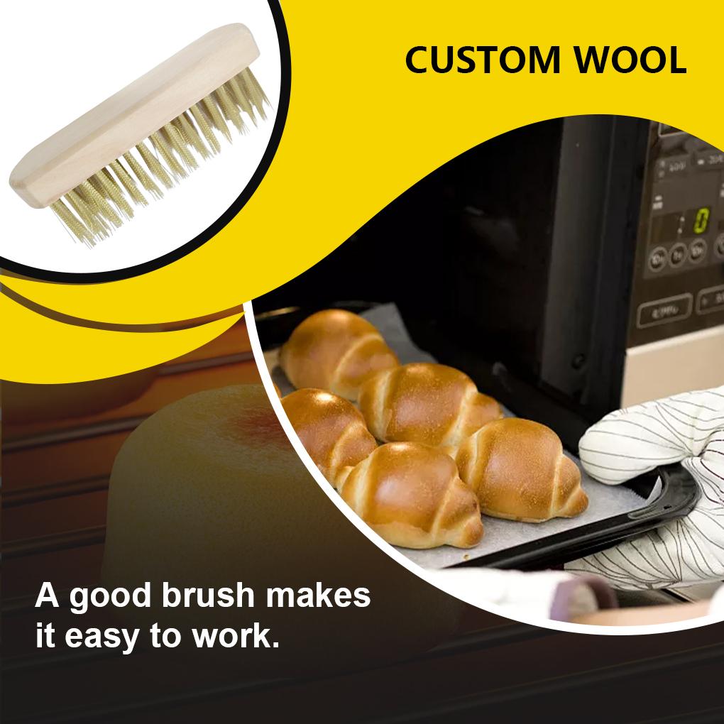 Professional Pizza Oven Brush Grill Barbecue Stove Stone Scrubber Household Restaurant Kitchen Cookware Cleaning Tools