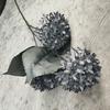 Artificial Hydrangea Snowball Stems Multibranch For Wedding Home Gift Decor