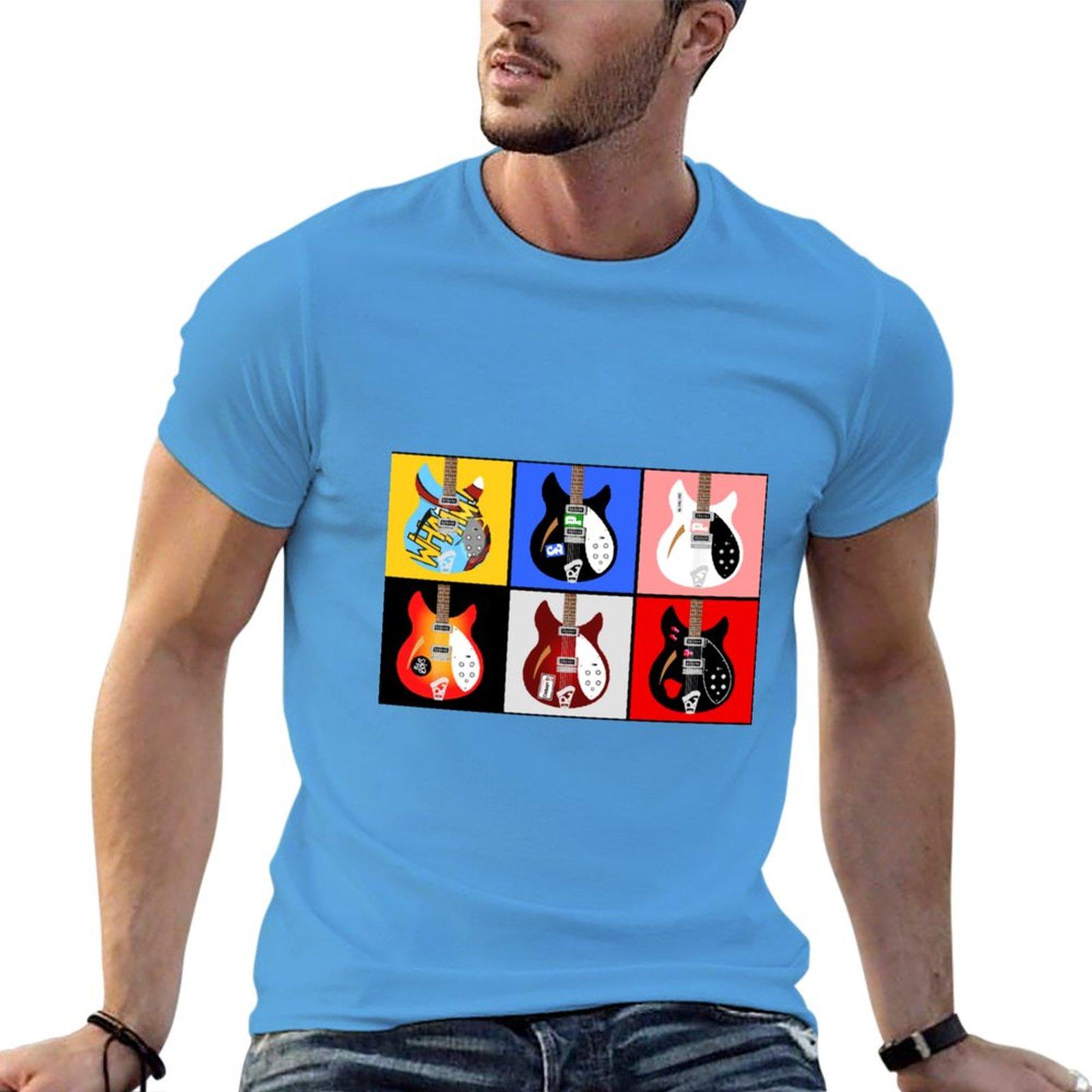 paul weller TShirt vintage clothes black t shirt men graphic t shirts S