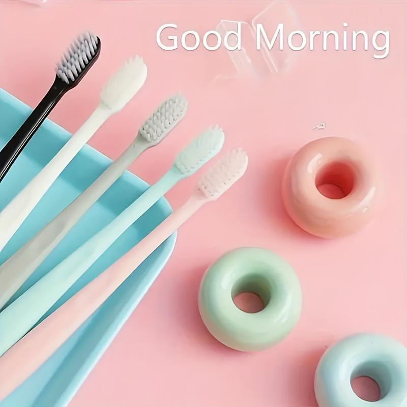 10pcs/set Teeth Deep Cleaning Toothbrush Soft Bristle Ultrafine Adult Tooth Brush Dental Oral Care Brush Portable Travel
