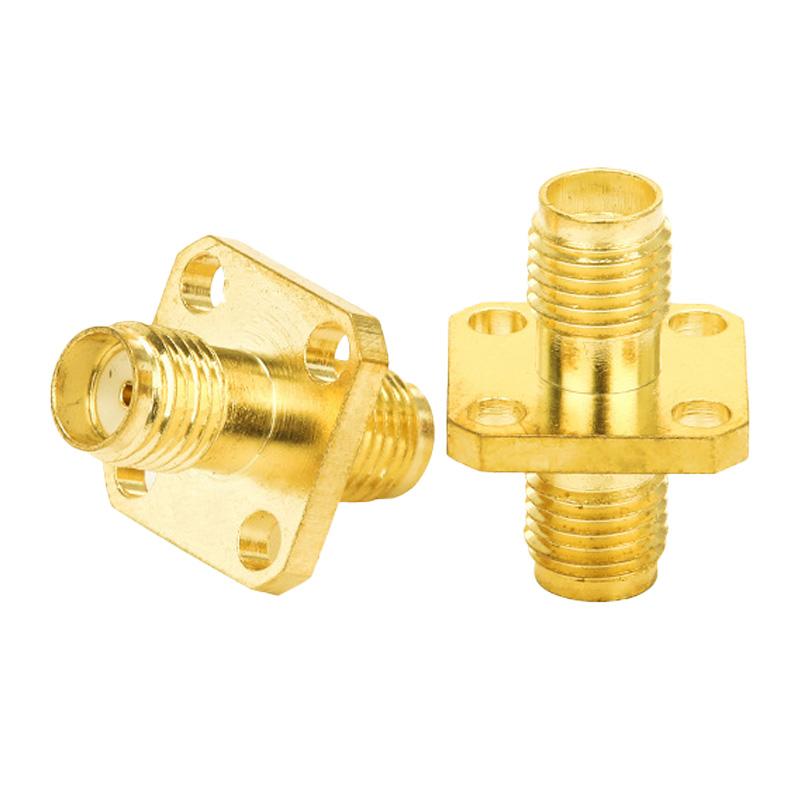 SMA To SMA Straight 3 Way 90 135 Degree Adapter RF Coax Connector RP SMA Coupler Converter