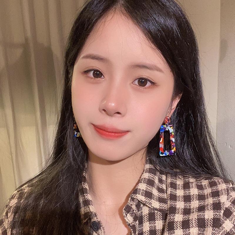 Wish Acrylic Earrings E-Commerce Women'S Accessories Simple Earrings Jewelry