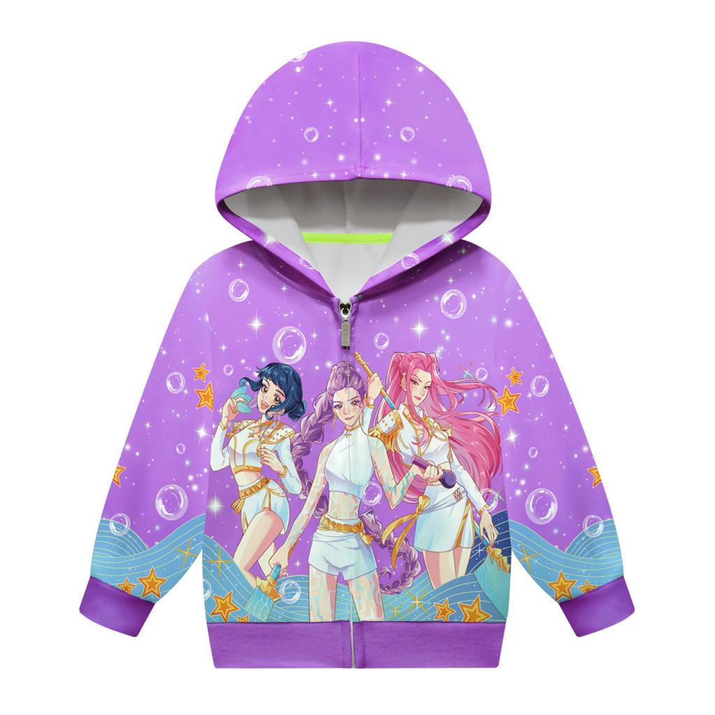 Dětské volné mikiny s dlouhým rukávem, halenka, ležérní móda, jednobarevný pulovr s kapucí, top s kapsou