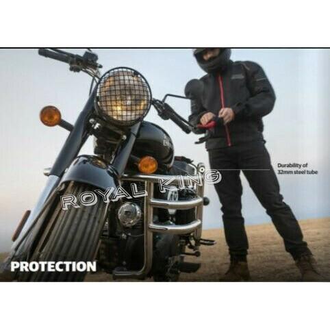Royal Enfield Old Classic & Bullet 350 & 500 "SS Air Fly Engine Guard"