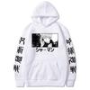 Japan Anime Hoodies Jujutsu Kaisen Satoru Gojo Graphic Oversized Sweatshirt Long Sleeves Hoodie Men Women Clothes
