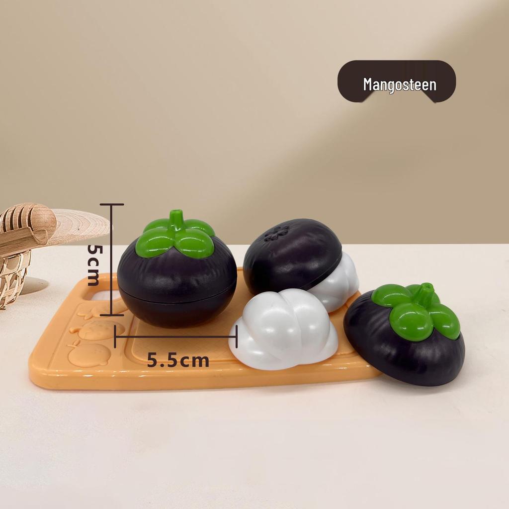 Kids' Pretend Play Peelable Durian Toy – Early Education Fruit Simulation