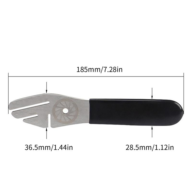 MTB Bike Bicycle Disc Brake Rotor Alignment Truing Tools Mountain Bicycle Disc Flattening Correction Wrench Stainless Steel Tool