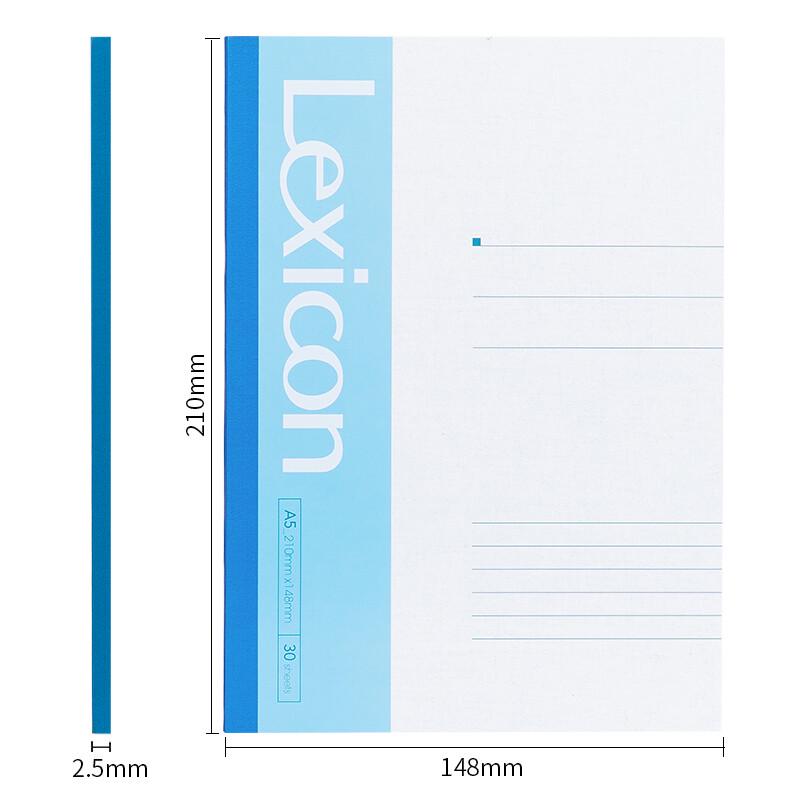 Deli A5 Wireless Bound Notebooks - 24 Pack